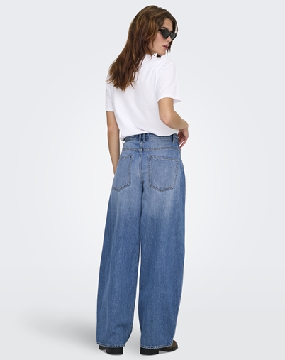 Only - ONLTaylor Barrel Jeans - Medium Blue Denim